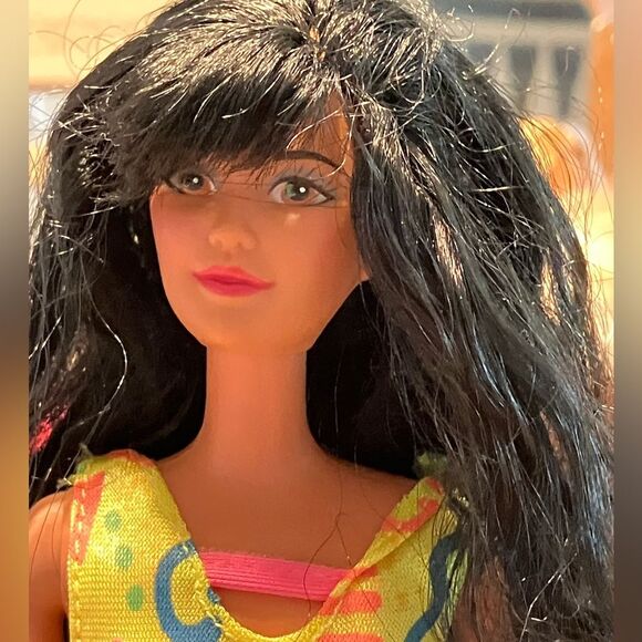 Hawaiian Fun Kira Barbie Doll Vintage 1982 In Swimsuit Yellow Bathing Suit - Picture 1 of 5